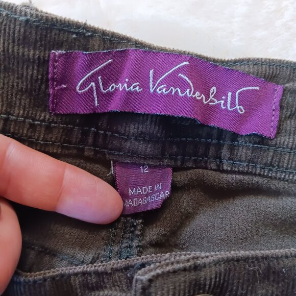 bootcut dark brown corduroy pants - Picture 8 of 14